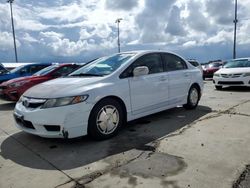 Honda salvage cars for sale: 2010 Honda Civic Hybrid