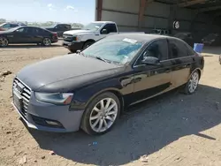 Salvage cars for sale at Houston, TX auction: 2013 Audi A4 Premium Plus