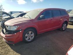 Salvage cars for sale at San Martin, CA auction: 2013 Dodge Journey SE