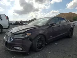 Ford Vehiculos salvage en venta: 2017 Ford Fusion Titanium Phev