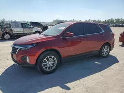 Chevrolet Equinox lt salvage cars for sale: 2022 Chevrolet Equinox LT