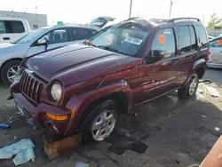 2002 Jeep Liberty Limited en venta en Chicago Heights, IL