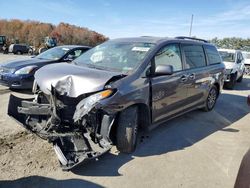 Salvage cars for sale at Windsor, NJ auction: 2019 Toyota Sienna XLE