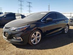 Salvage cars for sale at Elgin, IL auction: 2016 Chevrolet Cruze Premier