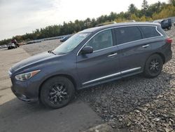 Vehiculos salvage en venta de Copart Windham, ME: 2013 Infiniti JX35