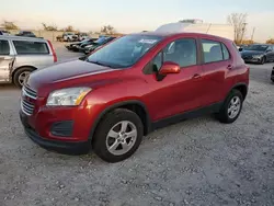 Salvage cars for sale at Kansas City, KS auction: 2015 Chevrolet Trax 1LS