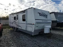 Salvage Trucks for parts for sale at auction: 2005 Terry Camper