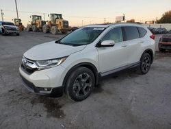 Salvage cars for sale at Oklahoma City, OK auction: 2017 Honda CR-V Touring