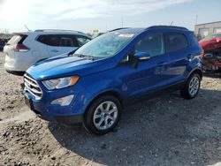 Salvage cars for sale at auction: 2019 Ford Ecosport SE