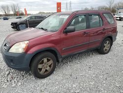 Honda salvage cars for sale: 2006 Honda CR-V LX