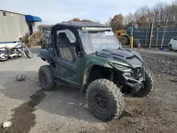 Salvage motorcycles for sale at Duryea, PA auction: 2021 Yamaha YXE1000