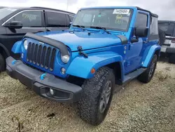 Salvage cars for sale at Arcadia, FL auction: 2015 Jeep Wrangler Sahara