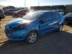 Salvage cars for sale at Colorado Springs, CO auction: 2014 Ford Fiesta SE