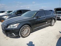 Salvage cars for sale at Riverview, FL auction: 2013 Lexus LS 460