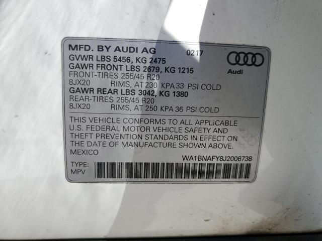 2018 Audi Q5 Premium Plus