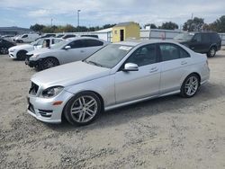 Mercedes-Benz salvage cars for sale: 2013 Mercedes-Benz C 300 4matic