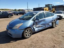 Salvage cars for sale at Colorado Springs, CO auction: 2006 Toyota Prius