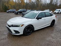 Salvage cars for sale from Copart Cookstown, ON: 2024 Honda Civic Sport