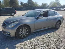 Salvage cars for sale at Madisonville, TN auction: 2010 Infiniti G37 Base