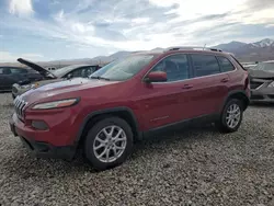 Salvage cars for sale at Magna, UT auction: 2014 Jeep Cherokee Latitude