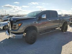 Salvage cars for sale at Arcadia, FL auction: 2016 Nissan Titan XD SL