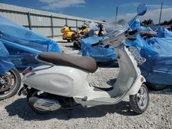 Vespa Vehiculos salvage en venta: 2018 Vespa Primavera 50 4V IE