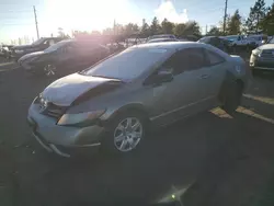 2007 Honda Civic LX en venta en Denver, CO