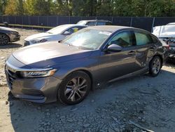 Salvage cars for sale at Waldorf, MD auction: 2018 Honda Accord LX