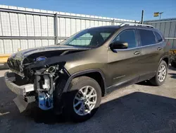 Jeep Cherokee Latitude salvage cars for sale: 2014 Jeep Cherokee Latitude