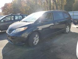 Salvage cars for sale at Glassboro, NJ auction: 2011 Toyota Sienna LE