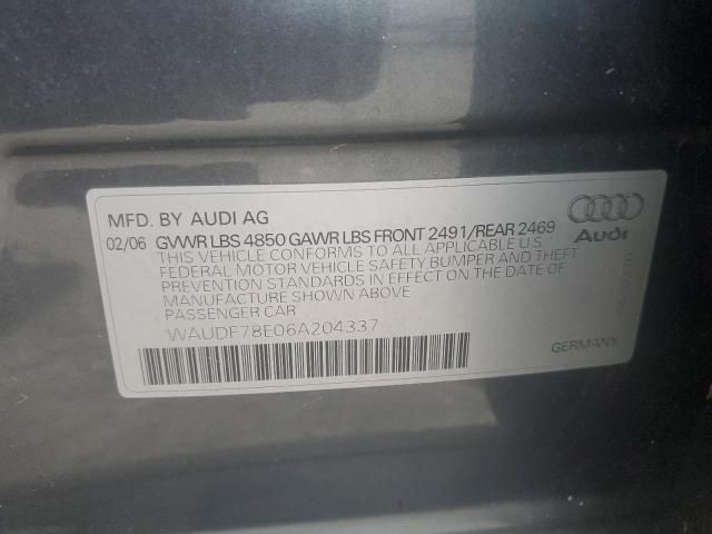 2006 Audi A4 2.0T Quattro