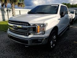 Ford f150 Supercrew salvage cars for sale: 2018 Ford F150 Supercrew