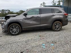 Salvage cars for sale at Augusta, GA auction: 2019 Toyota Highlander SE