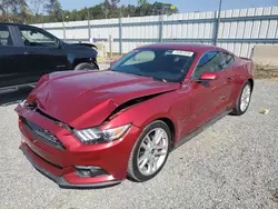 Salvage cars for sale at China Grove, NC auction: 2017 Ford Mustang