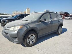 Salvage cars for sale at New Orleans, LA auction: 2013 Toyota Rav4 LE