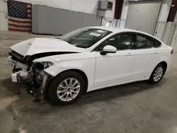 Salvage cars for sale from Copart Avon, MN: 2018 Ford Fusion S