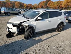 Salvage cars for sale from Copart North Billerica, MA: 2017 Toyota Rav4 XLE