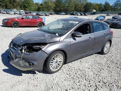 Salvage cars for sale at Madisonville, TN auction: 2014 Ford Focus Titanium