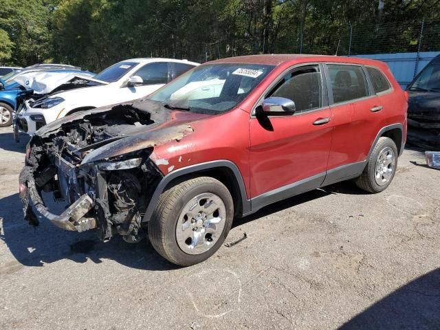 2016 Jeep Cherokee Sport