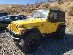 Jeep salvage cars for sale: 2002 Jeep Wrangler / TJ Sport