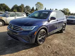 Salvage cars for sale at Elgin, IL auction: 2022 Volkswagen Tiguan SE