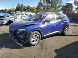 Salvage cars for sale at Denver, CO auction: 2022 Hyundai Tucson SEL