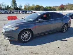 Ford salvage cars for sale: 2018 Ford Fusion SE