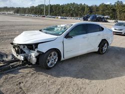 Chevrolet salvage cars for sale: 2016 Chevrolet Impala LS