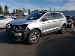 Ford Edge salvage cars for sale: 2017 Ford Edge Titanium