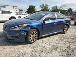 Hyundai salvage cars for sale: 2017 Hyundai Sonata Sport