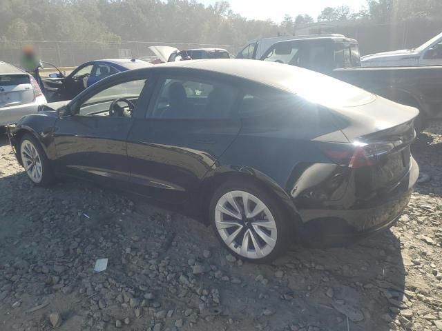 2022 Tesla Model 3