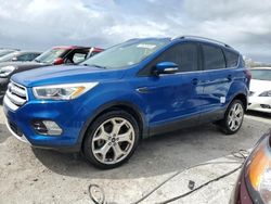 2019 Ford Escape Titanium en venta en Riverview, FL