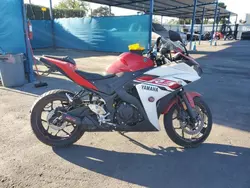 Yamaha yzf600 salvage cars for sale: 2015 Yamaha YZFR3