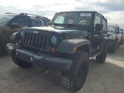 Salvage cars for sale at Riverview, FL auction: 2010 Jeep Wrangler Sport